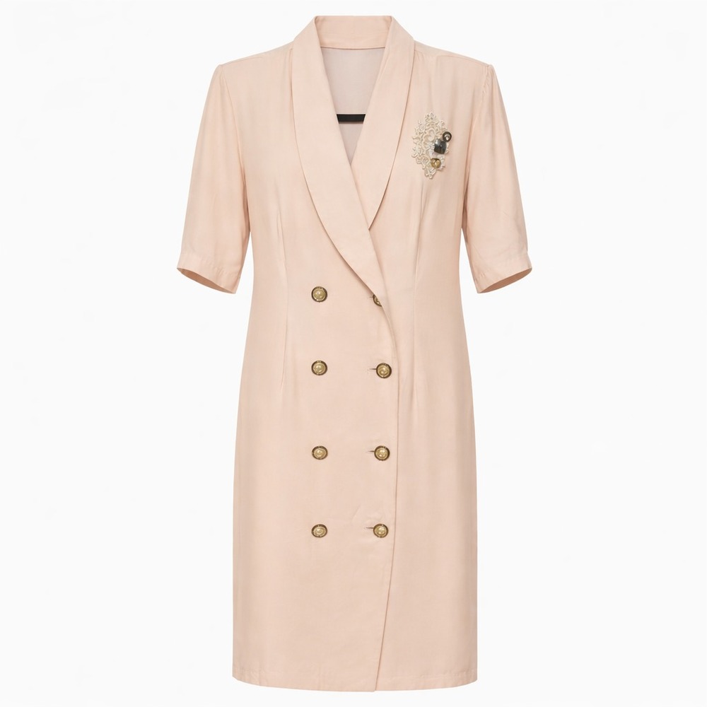 Vintage Sheena Old Money Regencycore Blazer Dress Womens‎ Size 12 Power Dressing